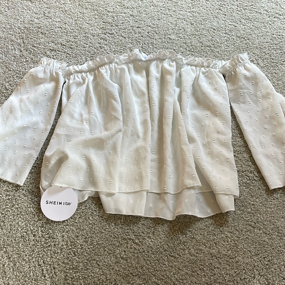 Off the shoulder blouse